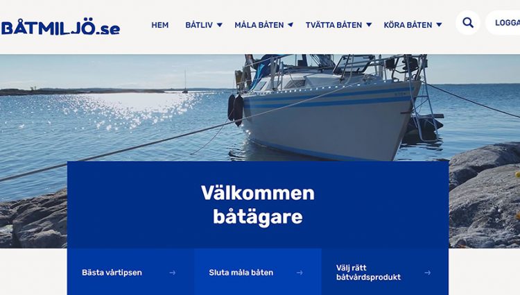 webbsidan båtmiljö.se