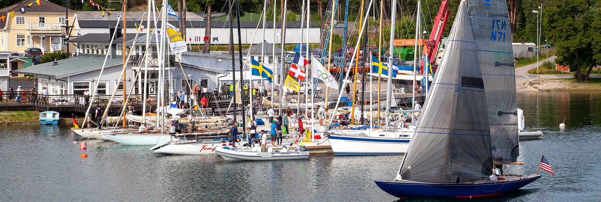 Klubbhus och båtar Årets Båtklubb 2020 Nynäshamn